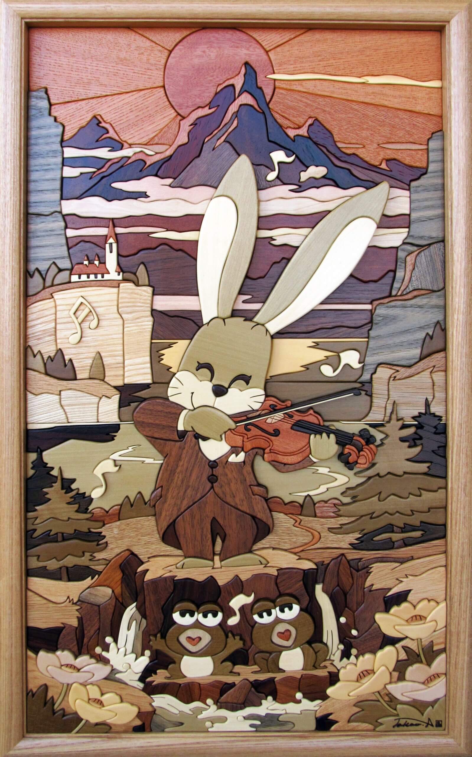 半額満載！スーパーSALE グランドセール！ あさのたかを タイルアート 絵画