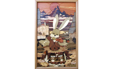 あさのたかを タイルアート 「Kamikochi」 2024最新】上高地で8月に