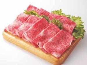 国産黒毛和牛 ロースうす切