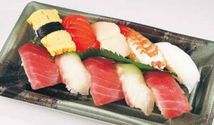 ランチ鮨セット 2貫増量