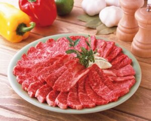 国産黒毛和牛霜降切り落し
