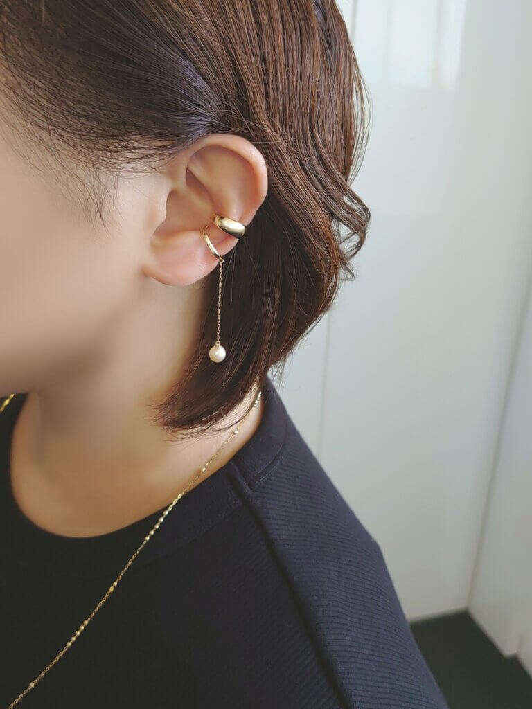 イヤカフ着画イメージ
