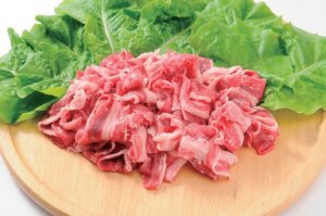 国産牛切り落し(小間切)