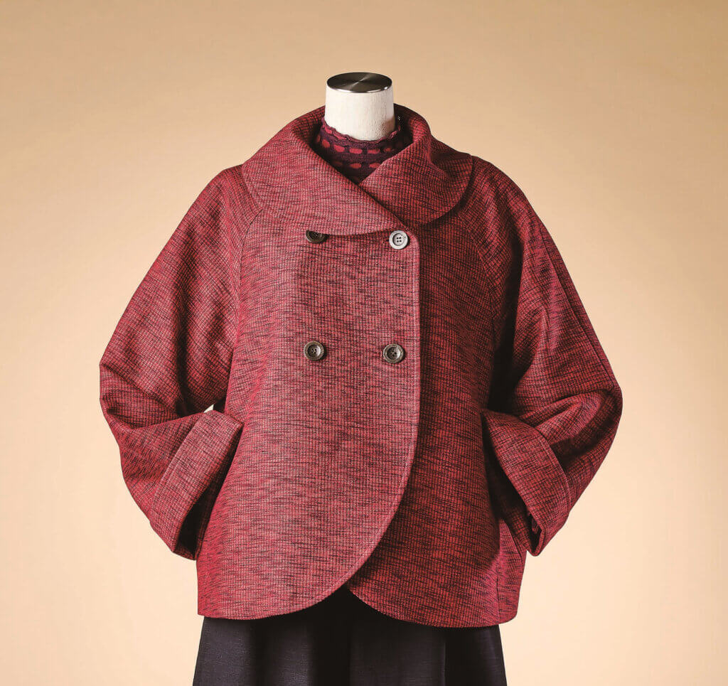 久留米絣ミックス織りジャケット