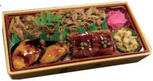 近江牛･うなぎ･かき 三色弁当