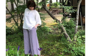 <猫の縫い物屋>夏のリネン服と布小物