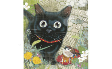 24時間以内に売れなければ300円❗　原画絵画　「煉瓦工場にいた猫」 24時間以内に売れなければ300円❗ 原画絵画 「煉瓦工場にいた