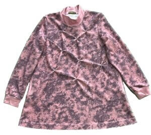 スエット生地カットソー