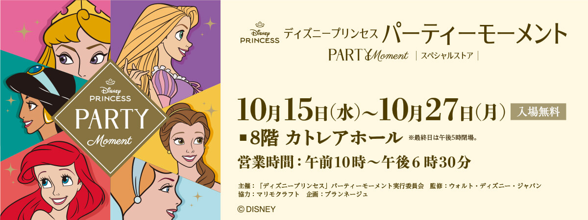 ディズニープリンセス　パーティーモーメント