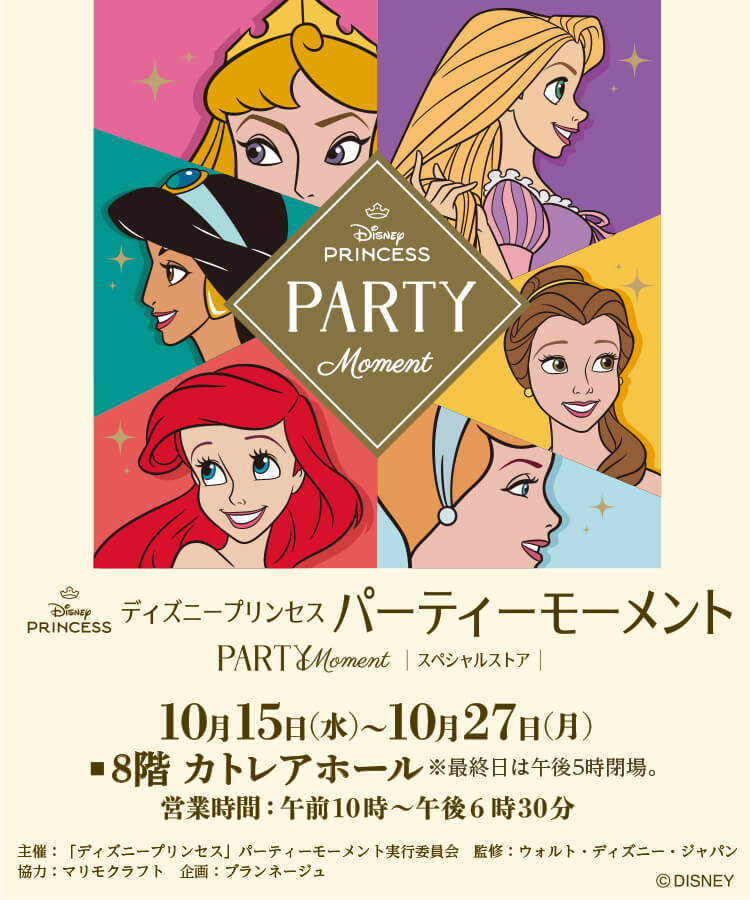 ディズニープリンセス　パーティーモーメント