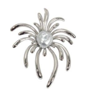 白蝶パールブローチ