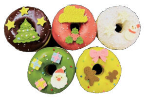 クリスマスドーナツ