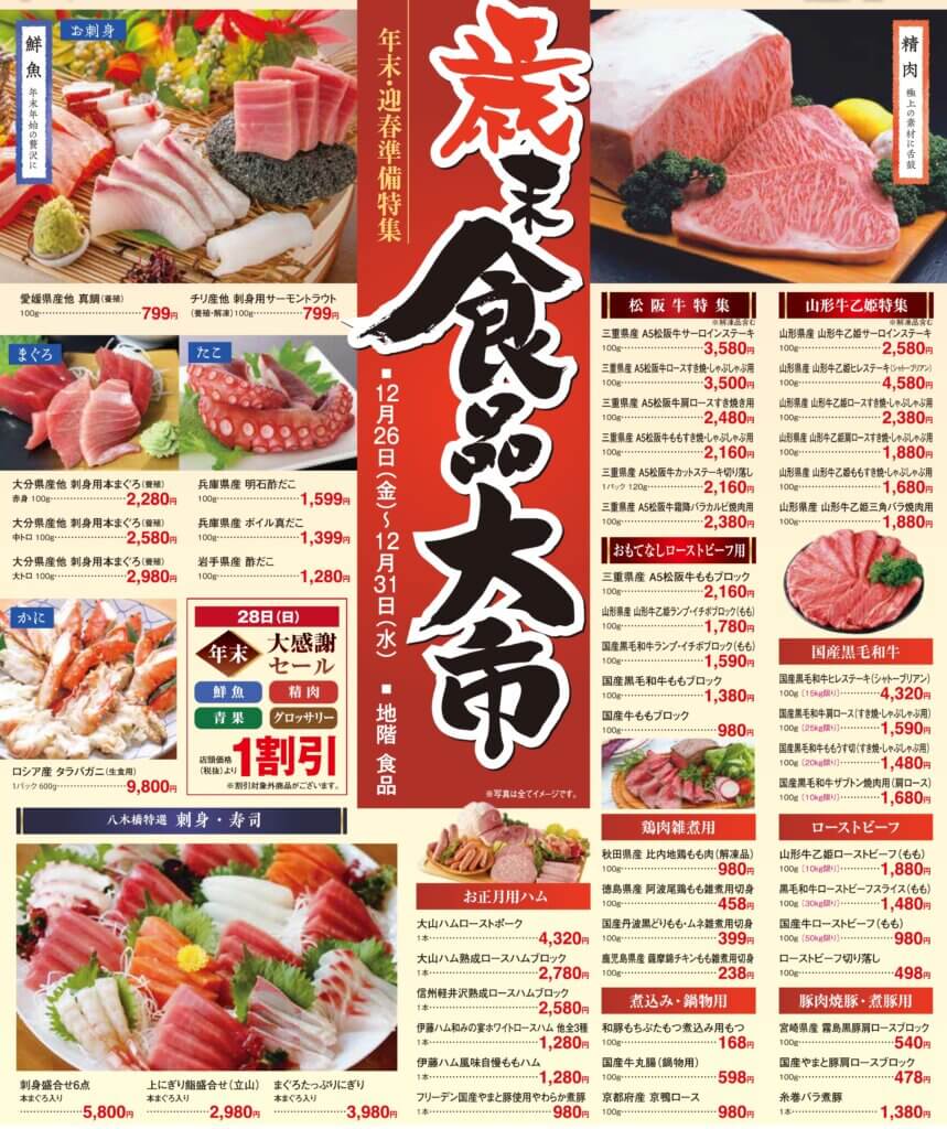 歳末食品大市