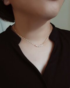 K18YG/K10YG/あこや真珠