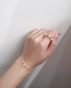 K18YG/K10YG/あこや真珠