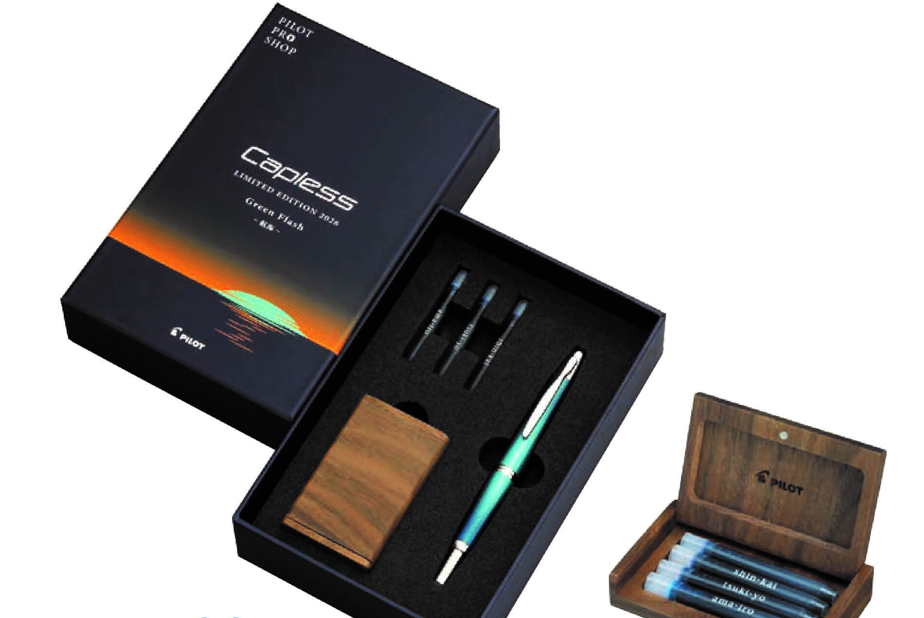万年筆「PILOT PRO SHOP限定 キャップレス〜航海〜」予約