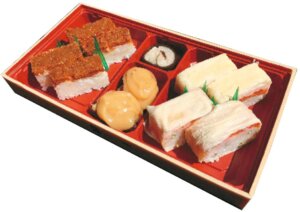 はもすし･ゆばすし盛合せ